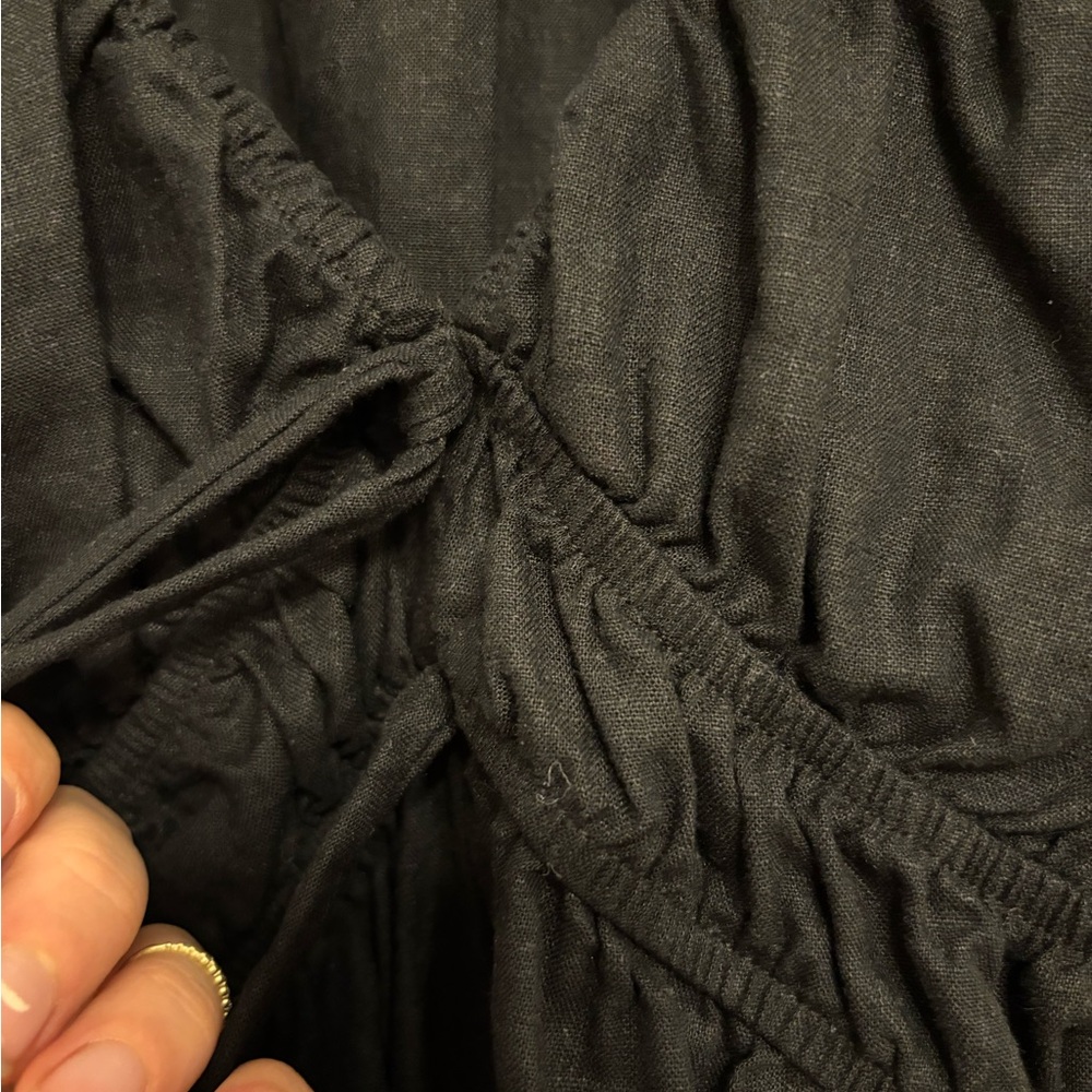 Universal Thread Black Boho Blouse - image 4